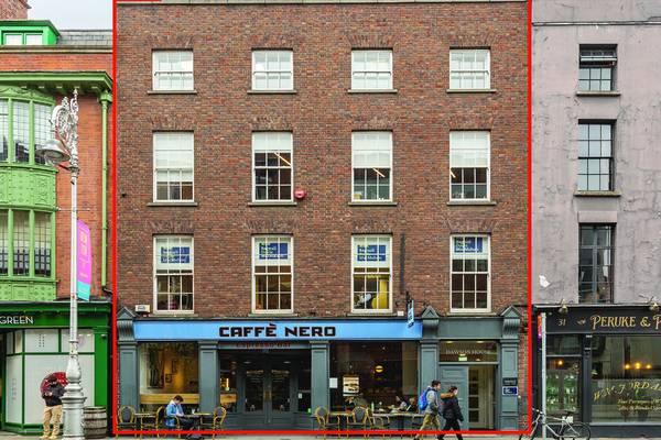 Coffee shop to go: Prime investment on Dawson Street for €3.8m