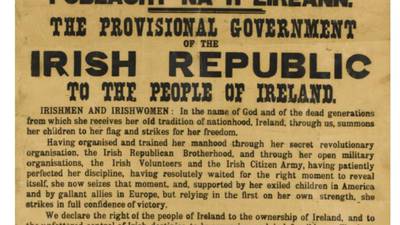 Copy of 1916 Proclamation could fetch €166,000