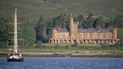 Scottish island castle seeks caring new owner. Comes with all the Rum you can handle