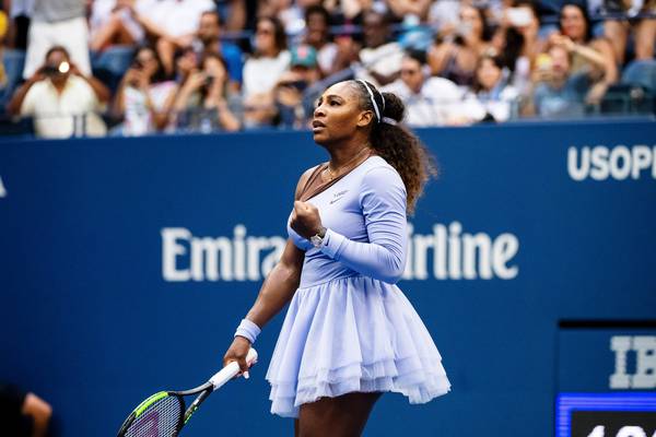 US Open: Serena Williams survives scare to reach last eight