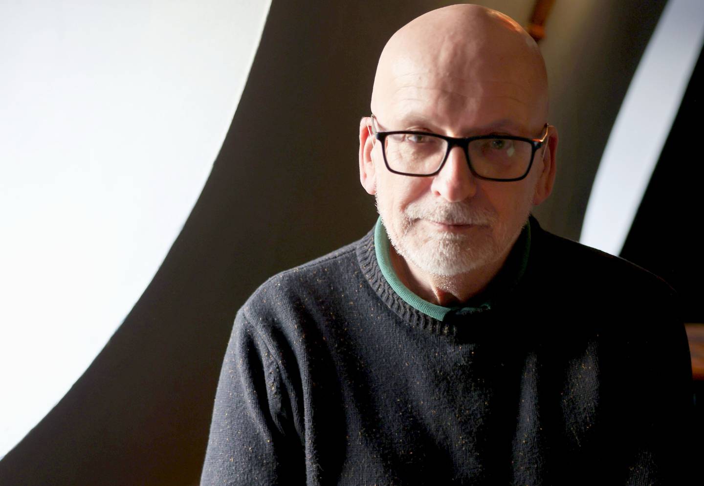 Roddy Doyle, who has a new version of Peter Pan, at the Gate Theatre, Dublin.
Photograph: Dara Mac Dónaill/The Irish Times