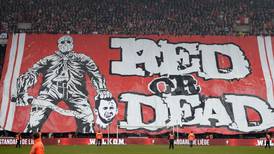 Standard Liege fans face sanctions over provocative banner