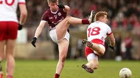 Cathal Sweeney’s goal sees Galway hang on for narrow win over Tyrone 
