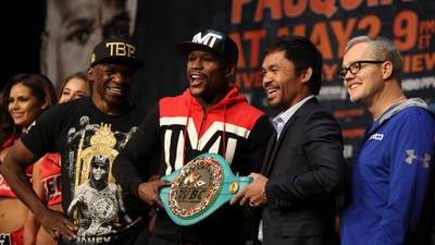 Mayweather vs Pacquiao: Las Vegas set for knockout weekend