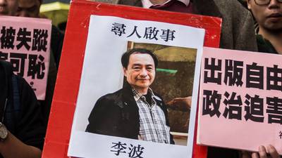 Missing Hong Kong bookseller resurfaces, praises China