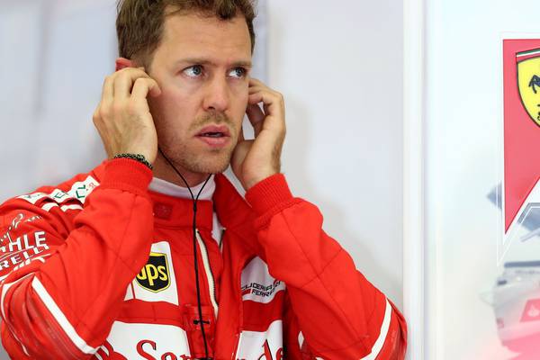 Sebastian Vettel puts  foot down ahead of Bahrain Grand Prix