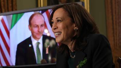 Harris engagement on Ireland a pleasant surprise at St Patrick’s Day meetings