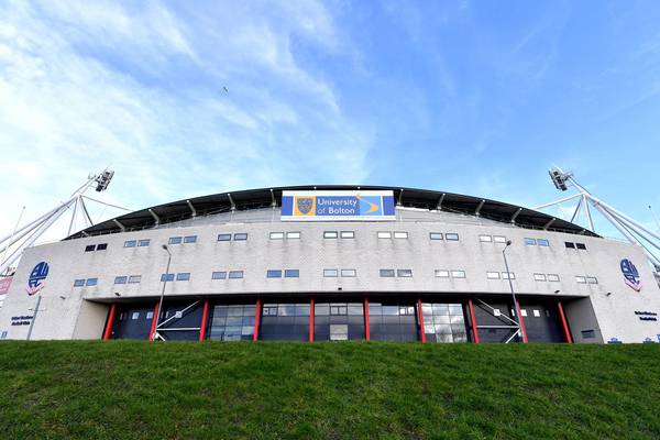 Bolton to play next two league matches behind closed doors for safety reasons