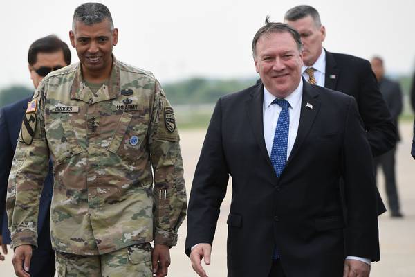 Pompeo says North Korea sanctions relief hinges on denuclearisation