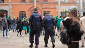 Scuffles as gardaí block small far right group from Dublin St Patrick’s Day parade 