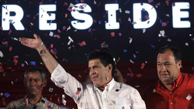 Paraguay elects controversial president Horacio Cartes