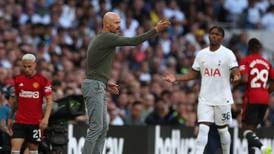 Ten Hag absolves United midfield after Spurs defeat, but critical of defence and attack