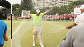 Alexander Levy survives scare to claim a  first tour title in China