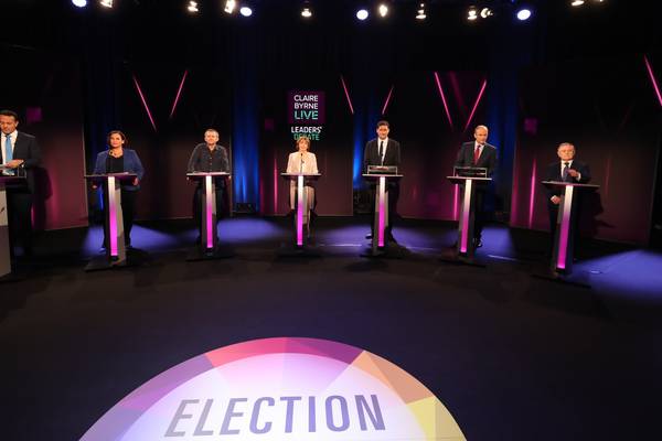 Election 2020: Seven party leaders clash on housing, crime and coalition