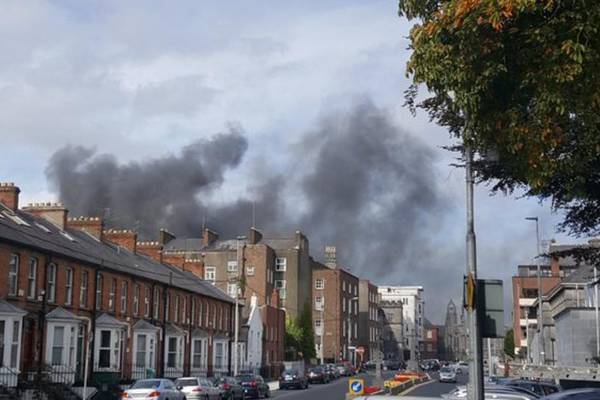 Major fire breaks out at building in Limerick city
