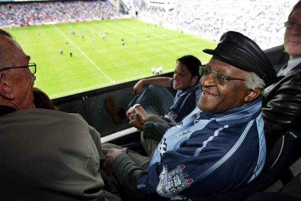 Desmond Tutu in Ireland: Cheering the Dubs and . . . pints of plain