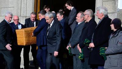 Funeral of Fergus Linehan told of kindness and  principles