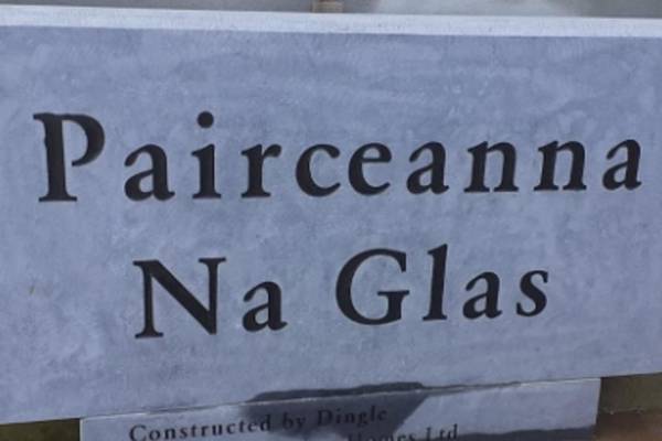 Locals object to ‘meaningless’ and misspelled name for Dingle estate