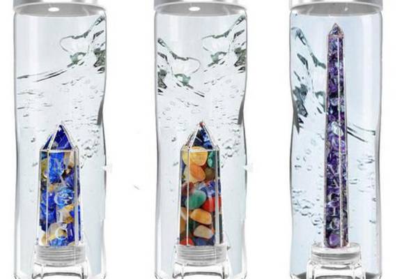 The Bewater bottle – gorgeous, but requires you to swallow too much