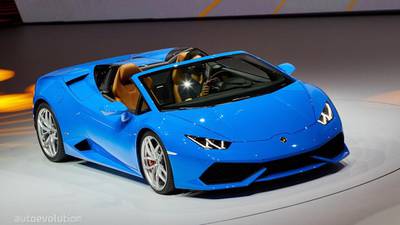 Frankfurt motor show: Lamborghini’s new electric supercar with sideburns