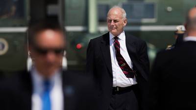 John Kelly’s mission: controlling the information flow to Trump