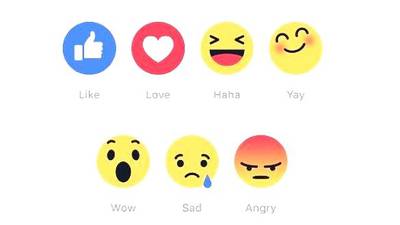 Facebook to test new Reactions feature in Ireland: Yay!