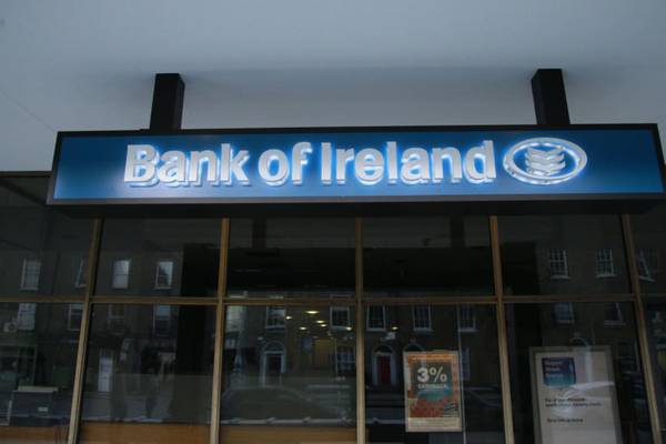 Bank of Ireland’s new shares edge higher on first day of trading