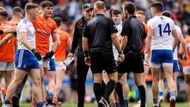 Kieran McGeeney’s outburst at referee leaves GAA president unimpressed