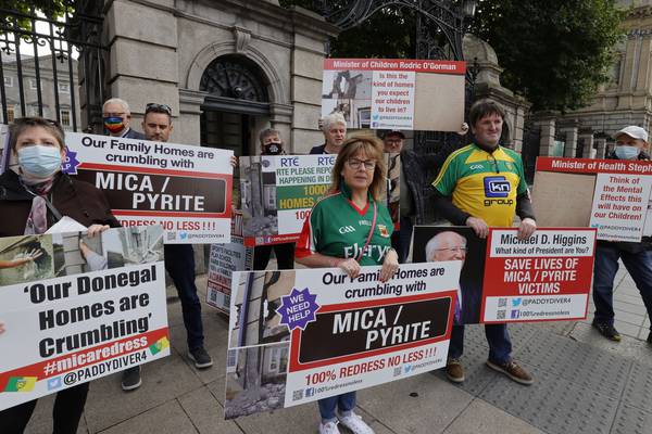 Homeowners facing ‘massive’ costs despite redress, pyrite group says
