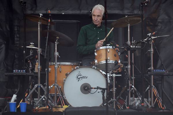 Charlie Watts, Croke Park, 2018. ‘He looked like an office worker clocking in for the day’