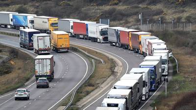EU transport companies fear chaos through Britain on January 1st