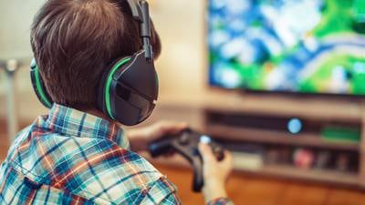 Nearly one in five children say they find it difficult to stop playing video games