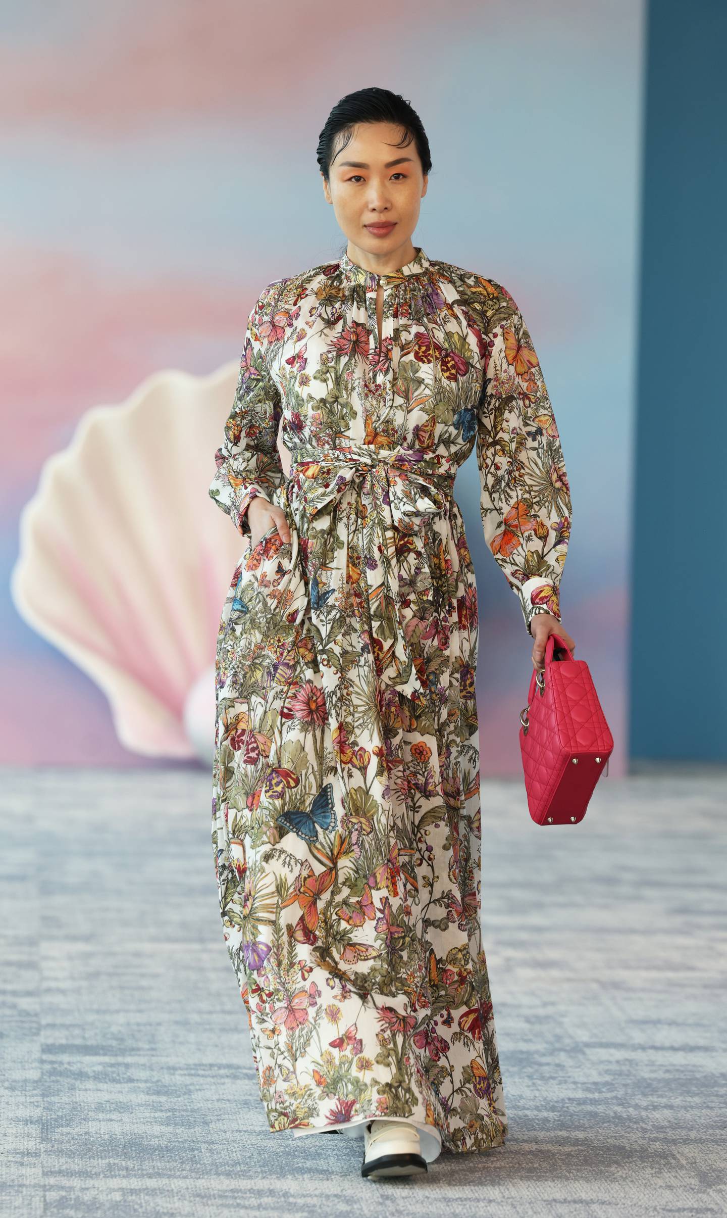 A look from the Brown Thomas SS24 show.