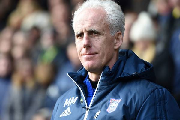 Mick McCarthy remains frontrunner in possible six-strong shortlist