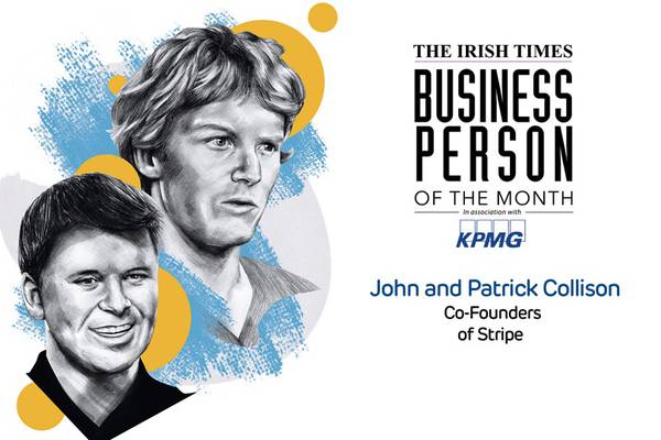 The Irish Times Business People of the Month: Patrick and John Collison
