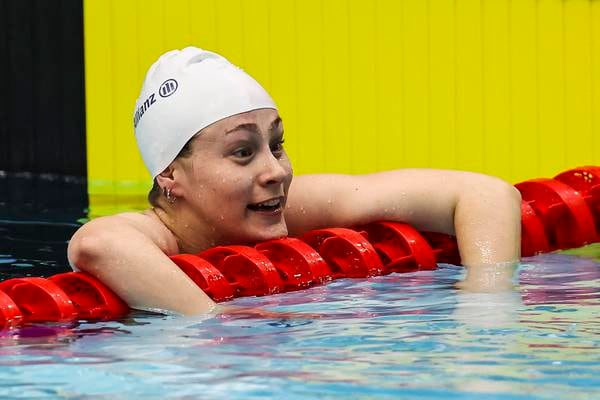 Róisín Ní Riain claims second gold medal at European Para Swimming Championships