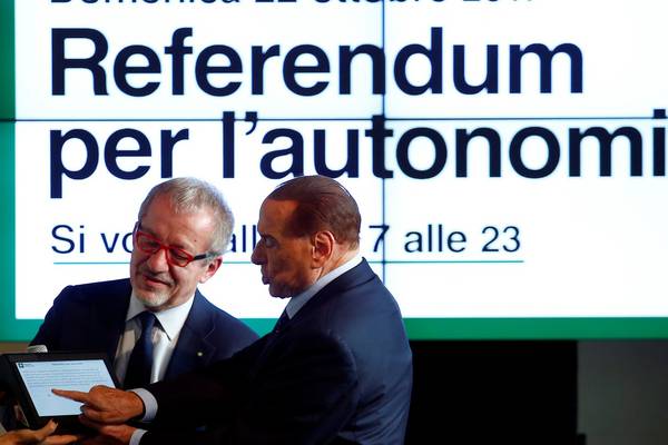 Italian regions go to the polls in Europe’s latest referendums on autonomy