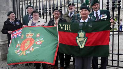 British army veterans protest about Troubles ‘witch-hunt’