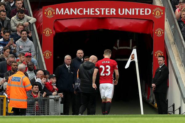 Man United’s Luke Shaw could miss start of next season