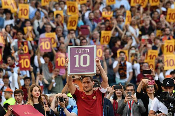 Francesco Totti: The King of Rome finally says goodbye