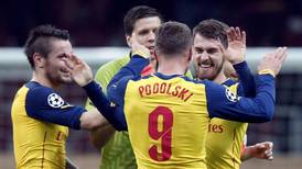 Arsenal’s Aaron Ramsey strikes twice to ease past Galatasary