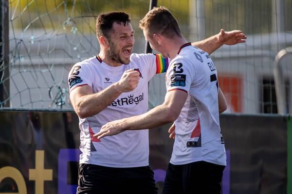 Cork strike late to beat Bohemians as Hoban equals Dundalk record