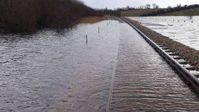 Irish Rail may have to suspend Sligo line services due to floods