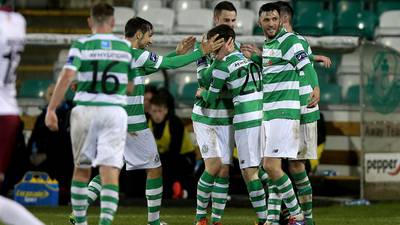 Shamrock Rovers ease by Galway United in Tallaght