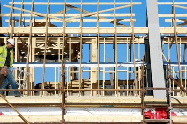 Irish construction suffers record 45% contraction in output