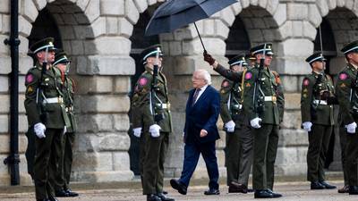 Ireland’s war dead and those killed on UN service remembered in the rain