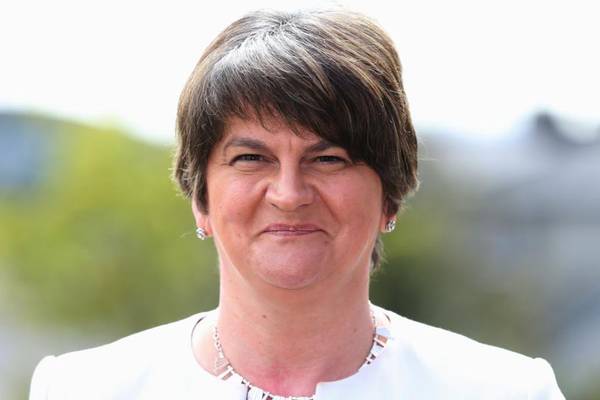 Arlene Foster   ‘uplifted’ after a lesson in Irish appreciation