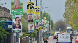 Candidates face fines if election posters not removed by midnight on Sunday