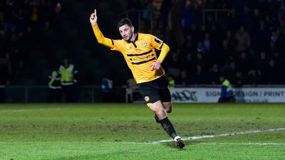 Pádraig Amond keeps up FA Cup goal run as Newport run out of road