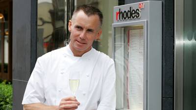 Gary Rhodes died from bleeding in brain, says family